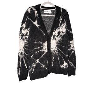 Funeral Apparel Broken‎ Mohair Cardigan in Black